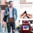 thumbnail image 6 of ELEHOLD Case for Apple iPad 10th Gen, Portable Hybrid Shockproof iPad Case with Pencil Holder & Hanging Ring Handle Rotatable Kickstand,Chocolate, 6 of 10