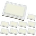 thumbnail image 1 of 10pcs Office Washable Fingerprint Ink Pads Blank Diy Ink Pads Blank Sponge Stamp Pads, 1 of 1