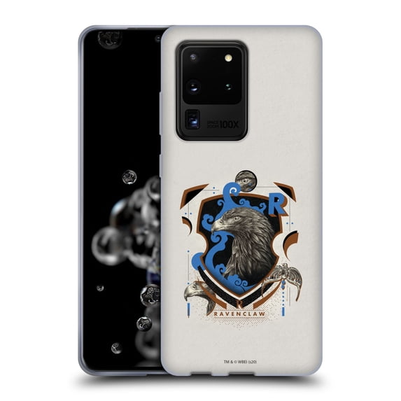 Head Case Designs Officially Licensed Harry Potter Deathly Hallows XXVII Ravenclaw Soft Gel Case Compatible with Samsung Galaxy S20 Ultra 5G