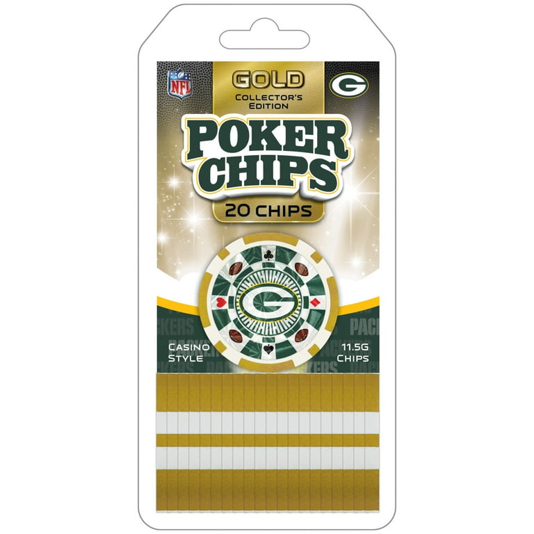 MasterPieces Casino Style 20 Piece 11.5 Gram Poker Chip Set