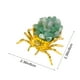 thumbnail image 3 of Decoraciones de Halloween, adornos de Halloween, regalos de Halloween, cristal natural, amatista, grava, cristal blanco, decoración de escritorio, regalo de Halloween, araña de cristal único de plásti, 3 of 6