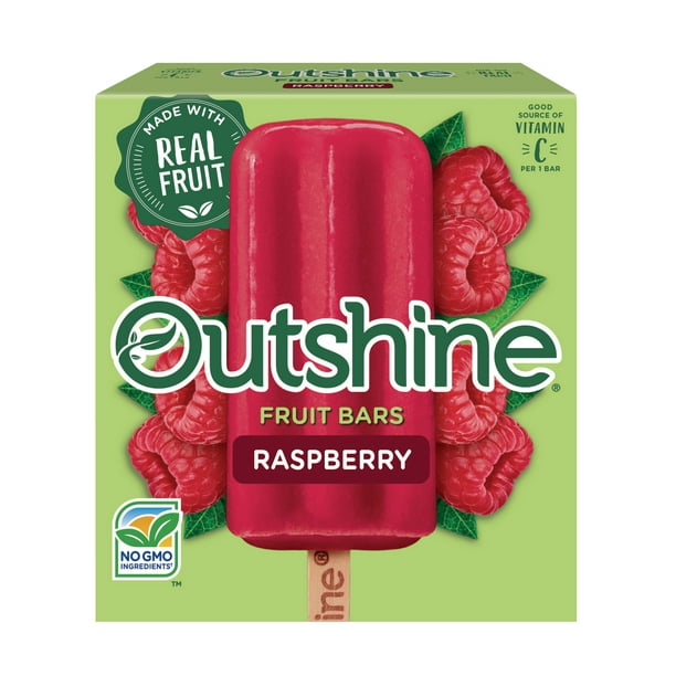 Outshine Raspberry Frozen Fruit Bars, 6 Count