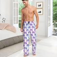 thumbnail image 4 of PISONIC Funny Mens Pajama Pants Lounge Men's Pajama Bottoms Soft Sleep Pants With Pockets Drawstring, 4 of 7
