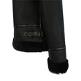 thumbnail image 5 of Women Classic Black Sheepskin Zip Jacket B3 Pilot | Infinity, 5 of 7