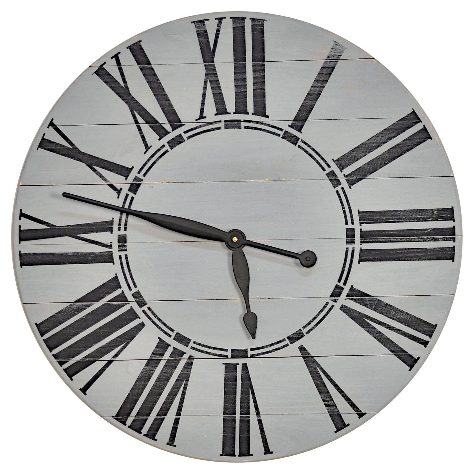 BrandtWorks Roman Farmhouse Oversized Wall Clock