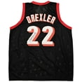 thumbnail image 2 of Portland Trail Blazers Clyde Drexler Autographed Black Jersey JSA 215756, 2 of 2