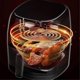 thumbnail image 3 of Air Fryer Smart Touch Screen Air Fryer Visual Electric Fryer White US Plug, 3 of 5