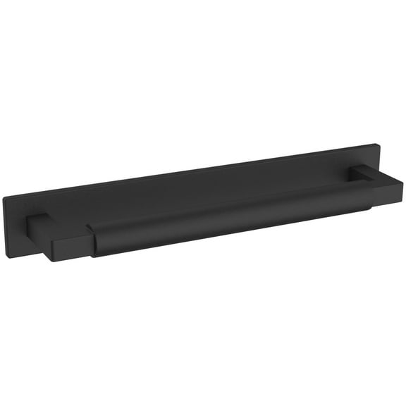 Baldwin 4927.Bin Contemporary 6" Center To Center Cabinet Pull Backplate From The Estate