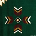 thumbnail image 2 of AllStar Rugs Persian Area Rug, Green/White/Black, 5.2" x 7.1", 2 of 6