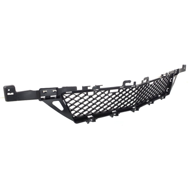 Front Bumper Grille – 2128850523 – For 2010-2013 Mercedes E300/E350/E400/E550 Sedan & Wagon – Textured Black