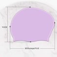 thumbnail image 5 of Silicone Swimming Cap Waterproof Swimming Hat Bathing Caps For Women Swimming To Keep Hair Dry Adults Youths Ear Protection Swim, 5 of 5