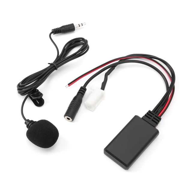 Adaptador de cable auxiliar Bluetooth 5.0 con micrófono manos libres de repuesto para Suzuki Swift, Vitra y Jimny