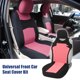 thumbnail image 3 of Funda de asiento universal Unique Bargains Kit Tela Protector rojo, 3 of 8