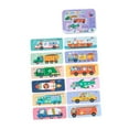 thumbnail image 3 of Rompecabezas de madera para niños, lindos colores y formas, cognitivos para niños de 3 a 5 años. Tráfico, 3 of 9