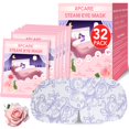 thumbnail image 1 of Máscaras de ojos Steam XPCARE, paquete de 32 unidades, para aliviar los ojos secos (rosa), 1 of 7