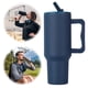 thumbnail image 4 of Frasco Portátil Paja 40oz Con Asa para Mujeres Y Hombres, 4 of 9