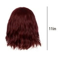 thumbnail image 3 of Medium Party Wig Length Head Decorations Curly Hair Cover wig, 3 of 6