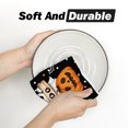thumbnail image 2 of Sm:)e Bats Jack-O'-Lantern Black Cat Pumpkin Ghost Halloween Kitchen Towels Dish Towels 18x26 Inch Set of 2, 2 of 5