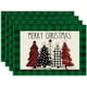 thumbnail image 2 of Decoraciones navideñas Manteles individuales navideños Decoraciones de mesa navideñas, 2 of 5