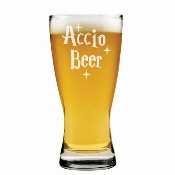 15 oz Beer Pilsner Glass Accio Beer