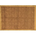 thumbnail image 1 of Ahgly Company Indoor Rectangle Abstract Brown Modern Area Rugs, 7' x 9', 1 of 4