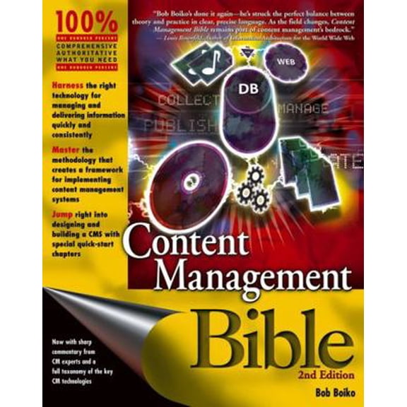 Pre-Owned Content Management Bible (Paperback) 0764573713 9780764573712