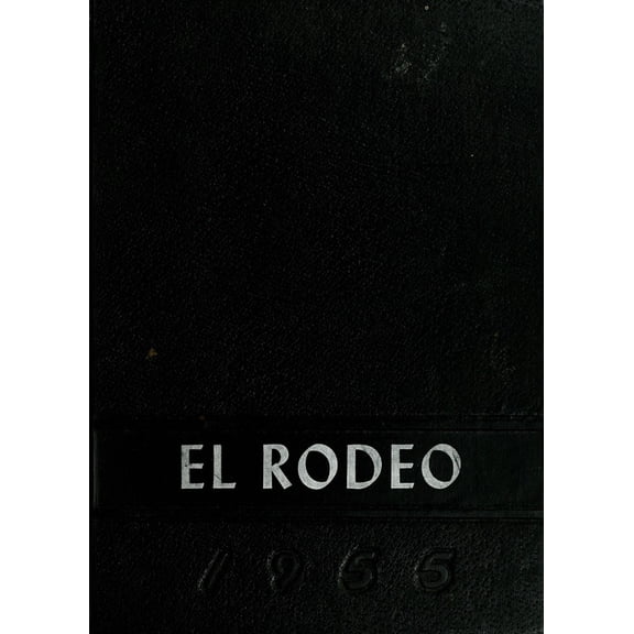 (Custom Reprint) Yearbook: 1955 Big Spring High School - El Rodeo Yearbook (Big Spring, TX)