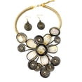 thumbnail image 1 of Conjunto de collares y pendientes jinwen joyería colgante tiara Medieval flexible para fiesta, 1 of 8