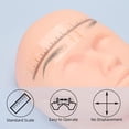 thumbnail image 2 of 10-Piece Disposable Eyebrow Ruler Set: Clear PVC Stencils for Precise Brow Shaping, Ideal for Professional and Beginner Use, Easy DIY Tool for Symmetrical Eyebrow Design, 2 of 7