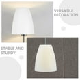 thumbnail image 6 of HERFIER 2pcs Lamp Shade Replacement Lamp Shade Plastic Lamp Shade Cover Bedroom Lampshade 4.52x3.93x3.93in, 6 of 9