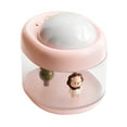 thumbnail image 2 of SMihono Mini Humidifiers for Bedroom Projection Humidifier Projection Rotary Large Capacity Mini USB Wireless Air Desktop Humidifier Gift on Clearance, 2 of 4