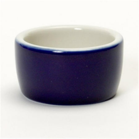 

Tuxton China B2X-0203 2.5 in. Smooth Pipkin Ramekin - Cobalt-Eggshell - 4 Dozen