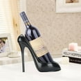 thumbnail image 5 of Nikou High-Heeled Shoe Shape Funny Wine Rack, 5 of 8