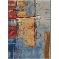 thumbnail image 3 of Unique Loom Outdoor Modern Collection Area Rug - Baja (2' 2" x 3' 1" Rectangle Multi/Beige), 3 of 7
