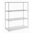 thumbnail image 3 of Nexel Industries 18608C 18 x 60 x 86 in. Plate Starter Shelf Unit, Chrome, 3 of 4