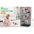 thumbnail image 3 of PawGiant 6 Tier Cat Cage, Pets Playpen Cat Kennel Ferret Crate Folding Steel, 3 of 9