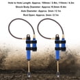 thumbnail image 4 of M Buder 1/10 Amortiguador de Coche RC SCX10 TRX4 Ajustable Metal con Resorte Azul (11 cm / 4.3 in), 4 of 8