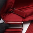 thumbnail image 6 of Pre-Owned Prada Triangle Logo Shoulder Bag/Handbag, Nylon and Leather, Women's, Red, 6 of 6