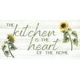 thumbnail image 2 of Boyer, Susie 14x9 Black Ornate Wood Framed with Double Matting Museum Art Print Titled - The Kitchen is the Heart of the Home, 2 of 4