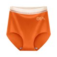 thumbnail image 4 of HUPOM White Underwear Women Underwear High Waist Activewear Tie Seamless Waistband Brown M, 4 of 5