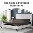 thumbnail image 5 of Flash Furniture Selene Motorized Adjustable Bed Frame, Black, Twin XL, 5 of 9