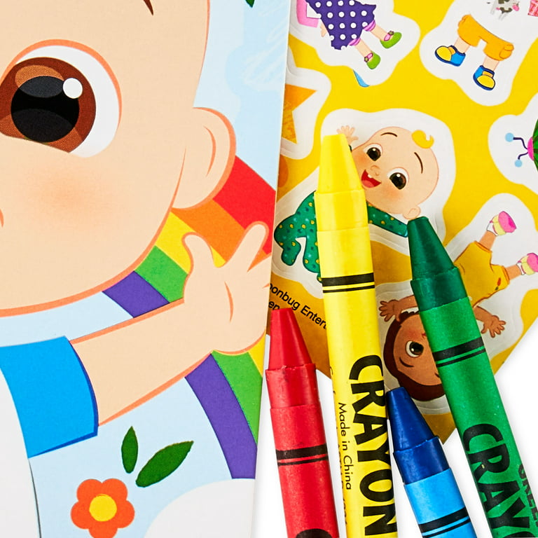 Cocomelon Jumbo Flip Coloring Book Preschool Book To Color — NEW