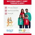 thumbnail image 5 of Bluey Bingo Christmas Matching Family Long Sleeve T-Shirt Toddler to Big Kid, 5 of 5