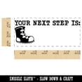 thumbnail image 2 of Your Next Step is Teacher Student School Self-Inking Rubber Stamp Ink Stamper - Yellow Ink - Small 1-1/2 Inch, 2 of 7