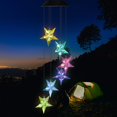 thumbnail image 3 of Campanas de viento solares con estrellas LED que cambian de color, regalo, portátil, impermeable, móvil, estrellas románticas, campanillas de viento con estrellas solares LED, luces de campanas de viento, regalos para mamá, festival, patio, jardín, decoración al aire libre oso de fresa Electrónica, 3 of 5