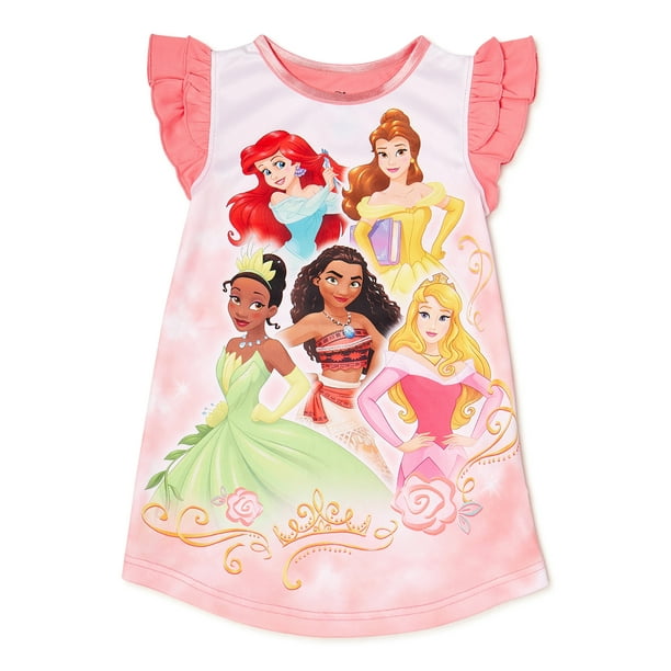 Disney Princess Toddler Girl Pajama Nightgown, Sizes 2T5T