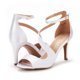 thumbnail image 2 of Sandalia DREAM PAIRS NILE Abierta Punta Tacón Stiletto 7 US Blanca, 2 of 7