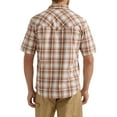 thumbnail image 4 of Wrangler® Men's Premium Short Sleeve Plaid Shirt, Sizes S-2XL, 4 of 5