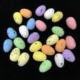 thumbnail image 6 of 20-Pack Multicolor Foam Easter Eggs, 2x3cm DIY Craft Eggs for Kids Painting, Classroom Activities and Spring Party Favors, 6 of 9