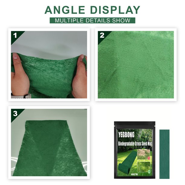 Alfombra De Jardinería Apagón de césped artificial no tejido para jardinería (0,2*3 metros) Tmvgtek Para estrenar